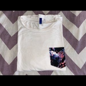 H&M Floral Frocket Tee